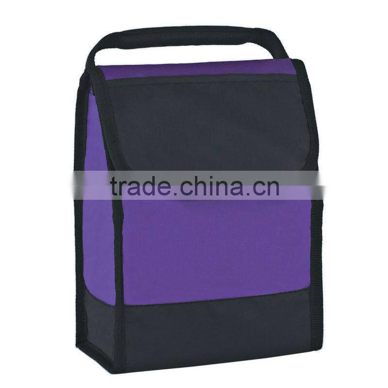 Folding Identification Lunch Bag-Royal Blue
