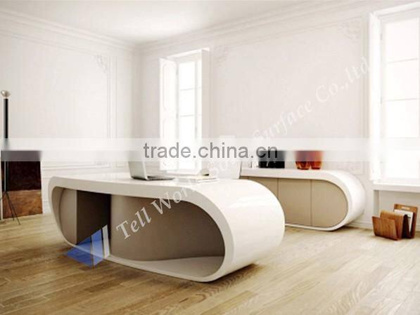 Royal best price acrylic solid surface office desk