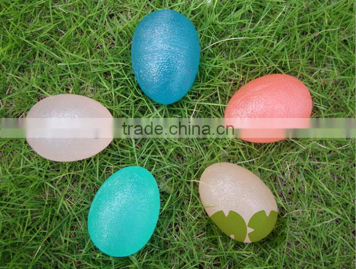 Popular High Quality Oval Shape Health Hand Silicone Gym Ball