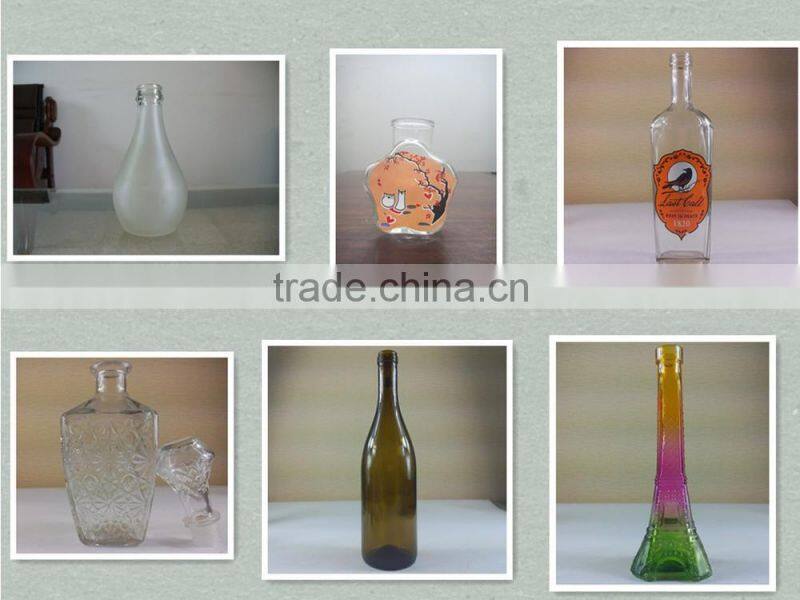 Liquor glass bottle wholesale