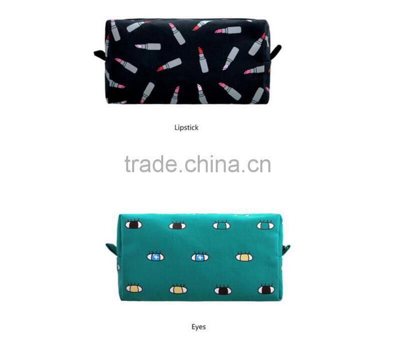 Personally stamp square bag gift wrap storage bag canvas coin bag wholesale