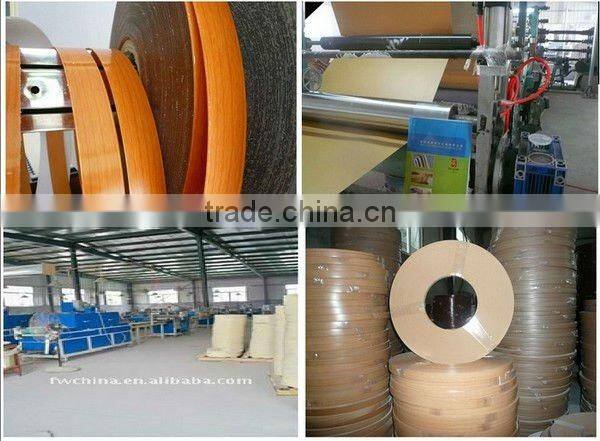 high glossy decorative film pvc edge banding tape for furniture