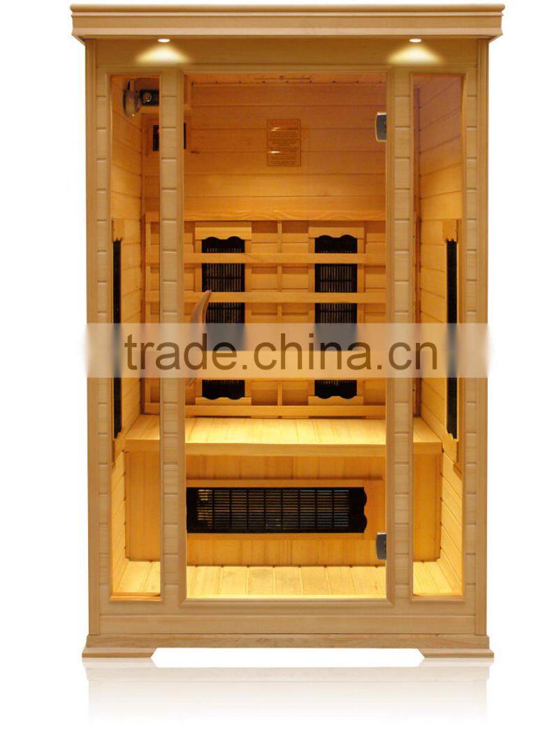 bathroom Canadian hemlock material infrared sauna
