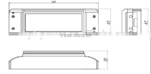 Constant Current 1200mA DC24-43V 48W Led Driver Chinese distributor