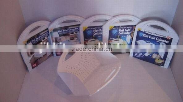 Kitchen Washing Flat Fold Draining Basket