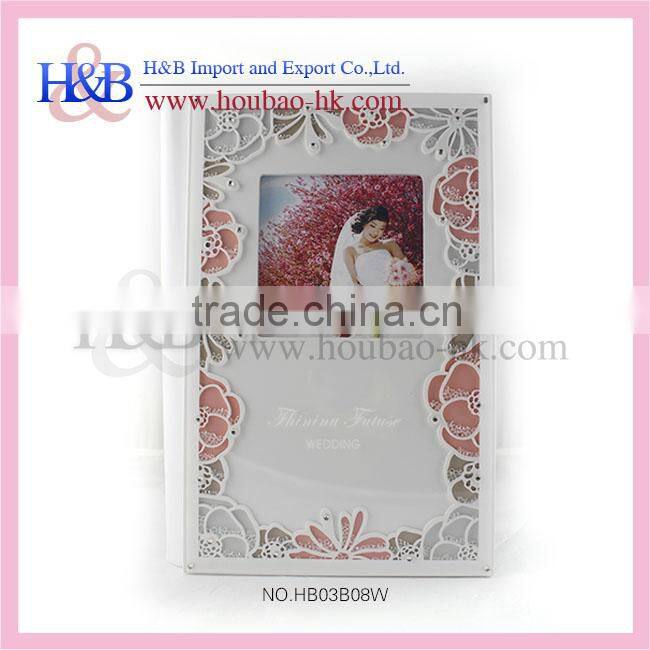 hot sales wedding album gift latest manufactures photo album heart shape photo album