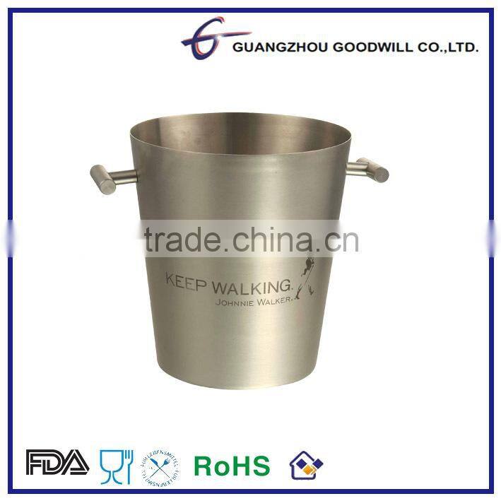 4.0L Stainless Steel T shape bear wine bottle ice Bucket with handle