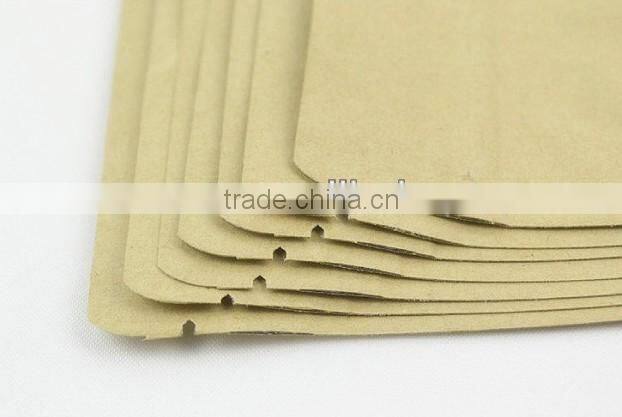2014 safe kraft paper food bag with opening window