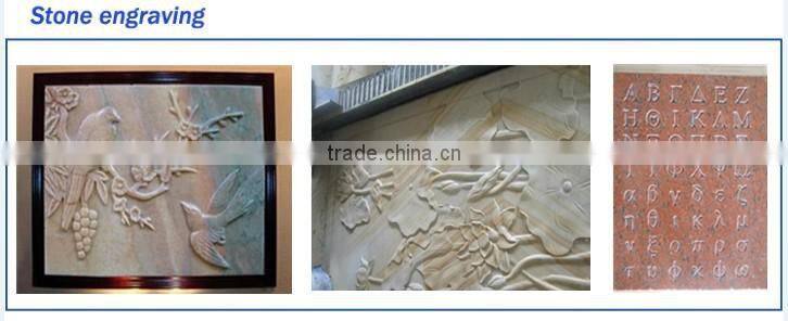 China hot sale z-axis 600mm stone cnc engraving machine 1300*2500mm