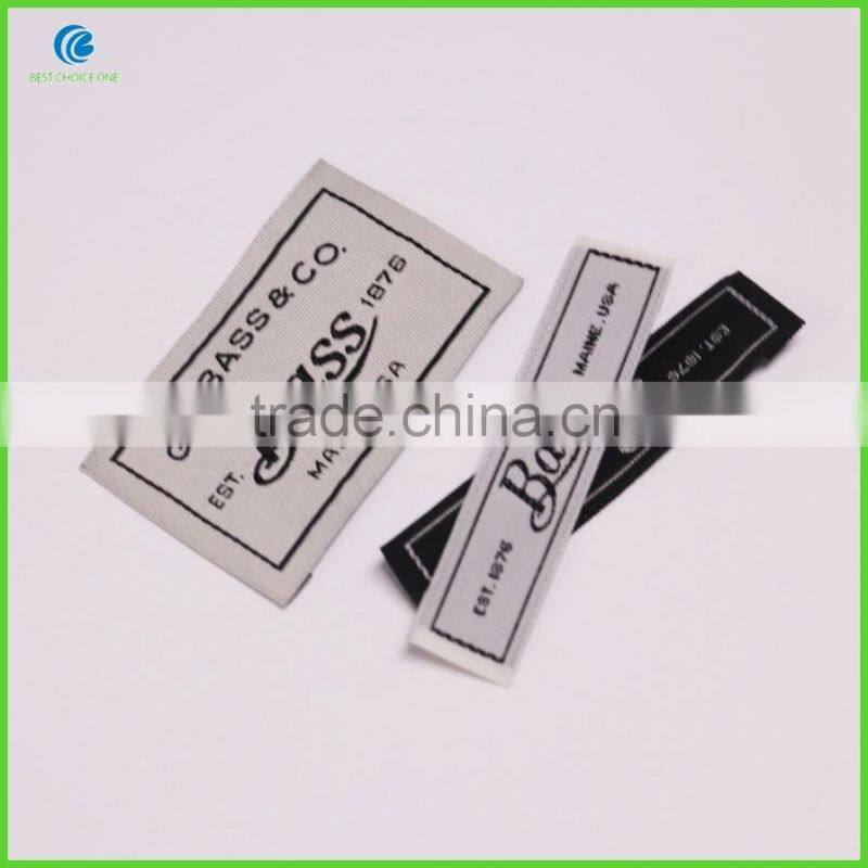 2016 Factory Direct Woven Labels Clothing Printed Label For Clothing Labels