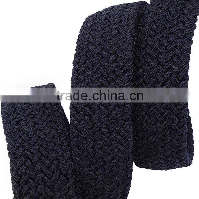 2014Fashion Braided Belt rayon yarn knitted belt