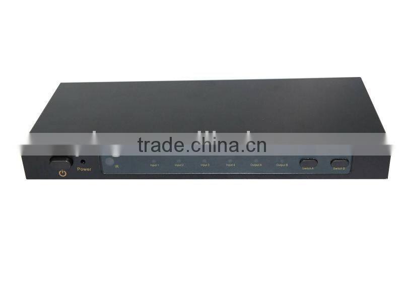 HDMI matrix, 4 X 2 matrix switch, video matrix switch