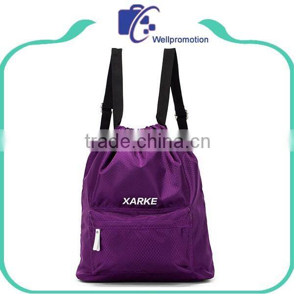 Wholesale custom polyester waterproof backpack bag for girls