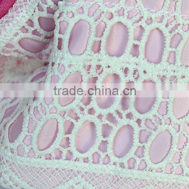 Special shape satin lace cosmetic bag OEM size and logo Since 1997