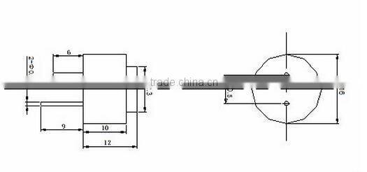 PLASTIC 25KHZ ultrasonic liquid level sensor
