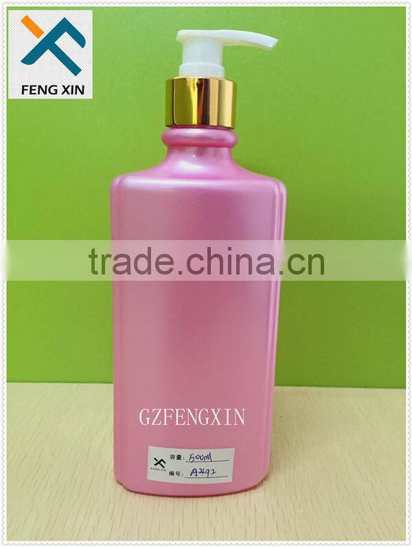 Offset Printing Surface Handling and Personal Care Industrial Use plastic square bottle 16oz