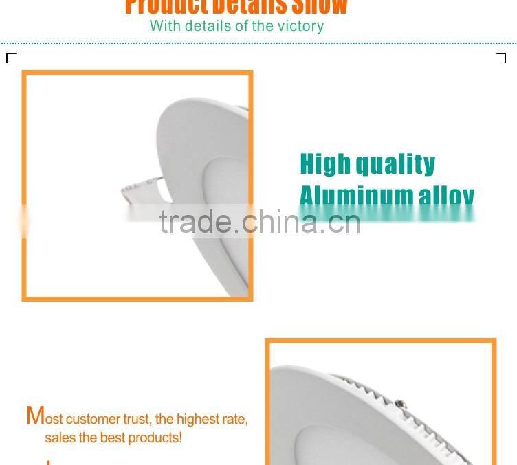 High Quality CE&RoHS 18W round led panel light