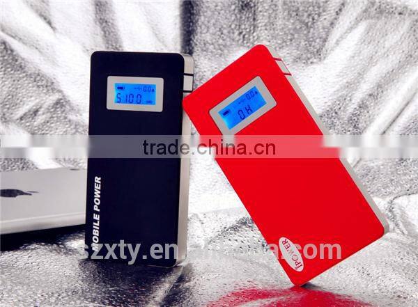 2014 smart design colorful new style Aluminium portable dual high brightness LED power bank