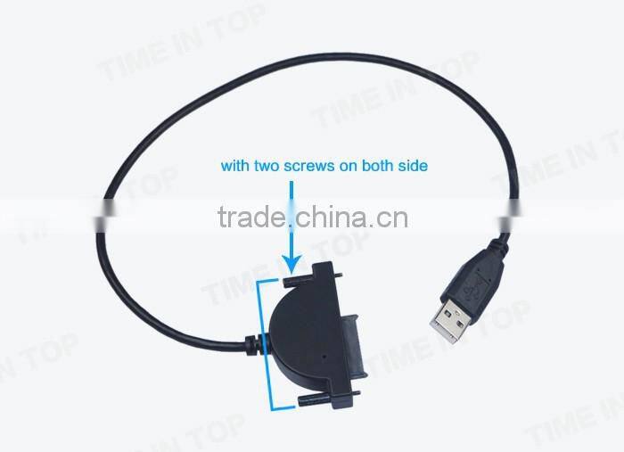 USB2.0 SATA DVD cable for laptops
