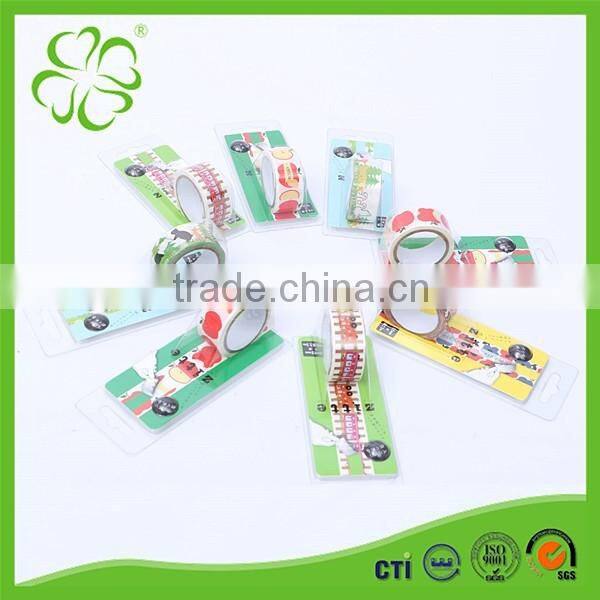 Creative Design Cute Printing Washi Paper Tape for Gift Wrap