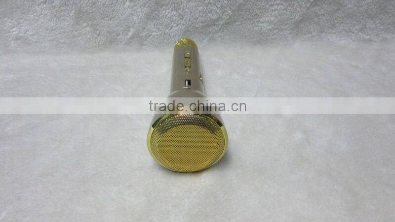 new wholesale professional Wireless Speaker USB karaoke microphone with Bluetooth
