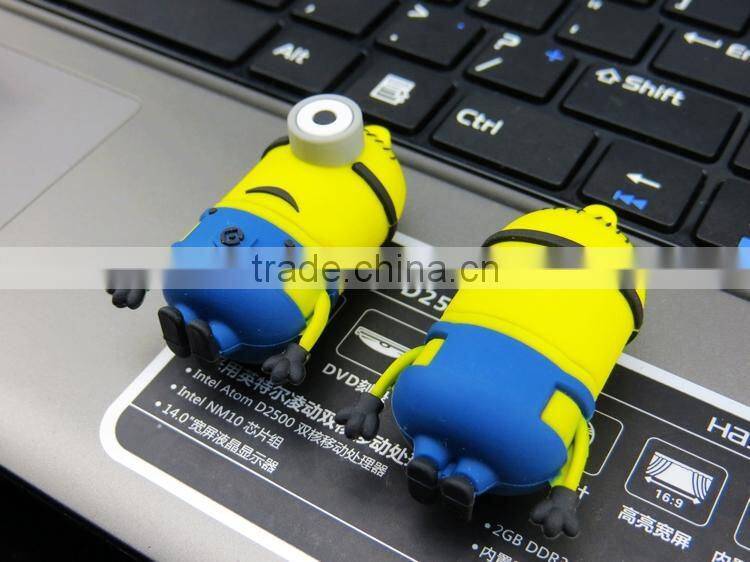 Wholeasle minions style USB Flash Drives with1 tb usb flash drive,usb flash memory 500gb