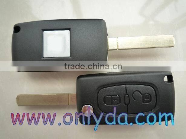 Cit-roen-R05A for Citroen 2 button remote key with VA2 key blade