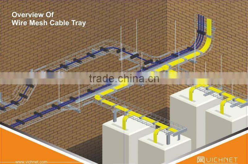 Perforated 10 years warranty UL CE certificates basket cable tray