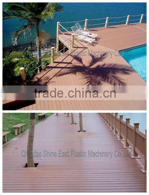 WPC machine / WPC decking production line / WPC flooring making machine