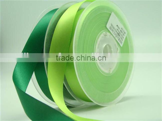 Wholesale 100% Polyester 1/8 inch Double Face Ribbon Satin, Double Side Satin Ribbon
