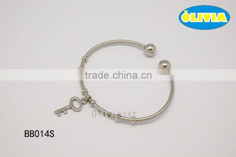 Olivia Jewelry 7in High Quality Stainless Steel Gold Design Cuff Bracelet Mens Womens Bangle Bracelet