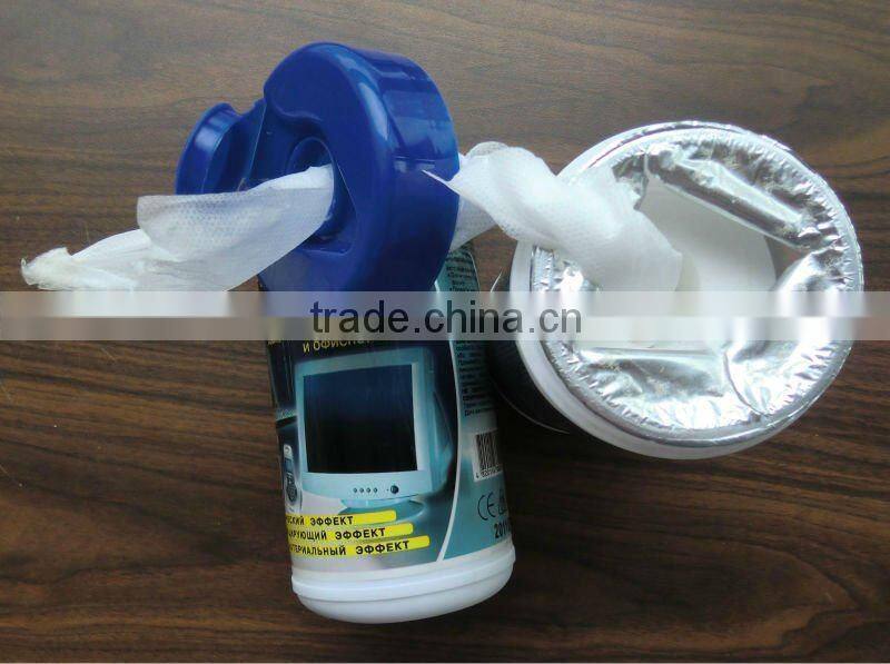 computer screen lens cleaner, wet wipe, household tissue, CE certification