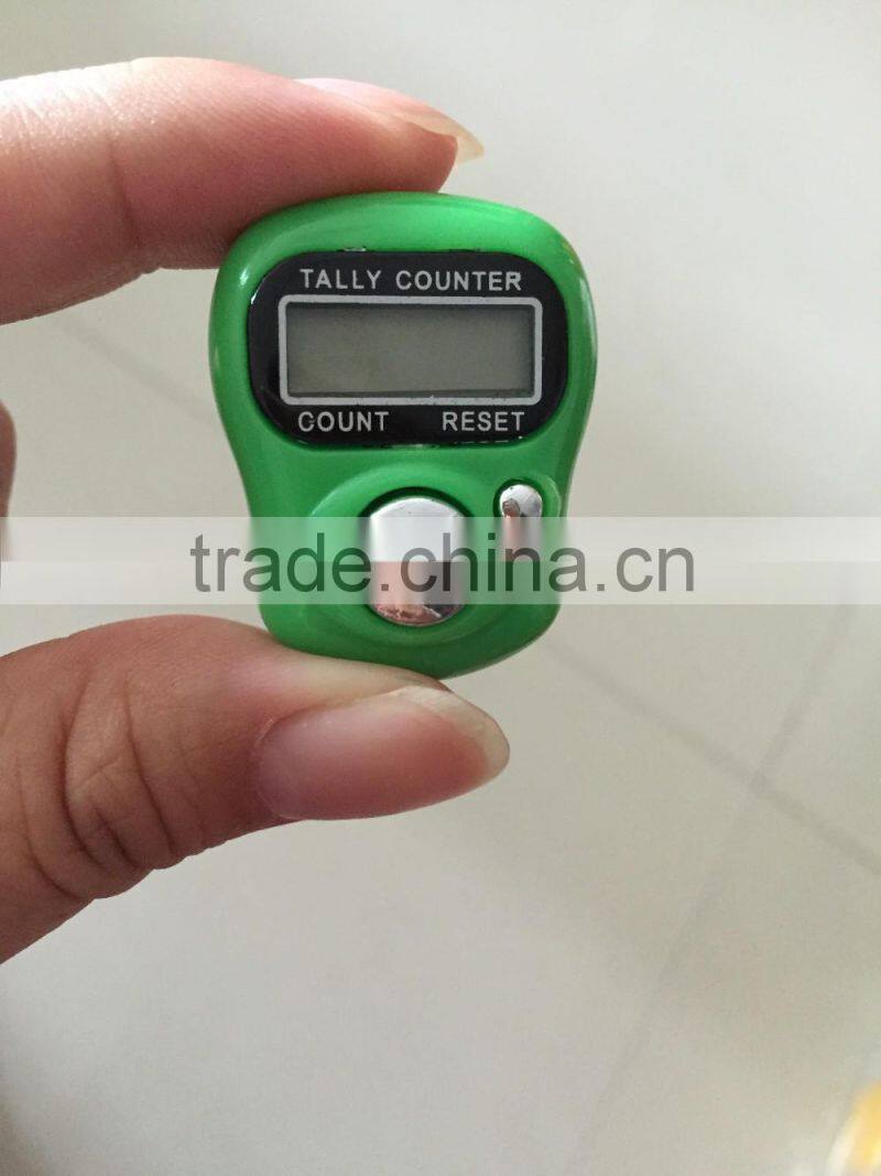 2016 new hot sale Finger Counter LCD Electronic Digital Tally Counter withou wristband