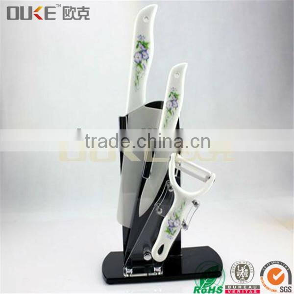 new prooduct hot sell customiozed Acrylic Knife Block