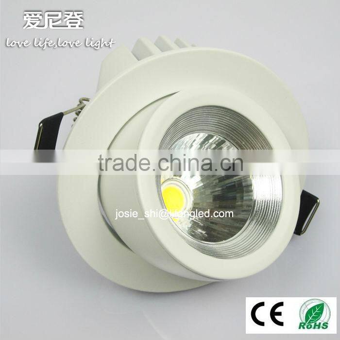 20W COB spotlight high quality rotatable led downlight cob