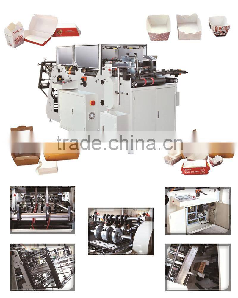 High Quality Automatic small paper box forming machine,full automatic paper box forming machine