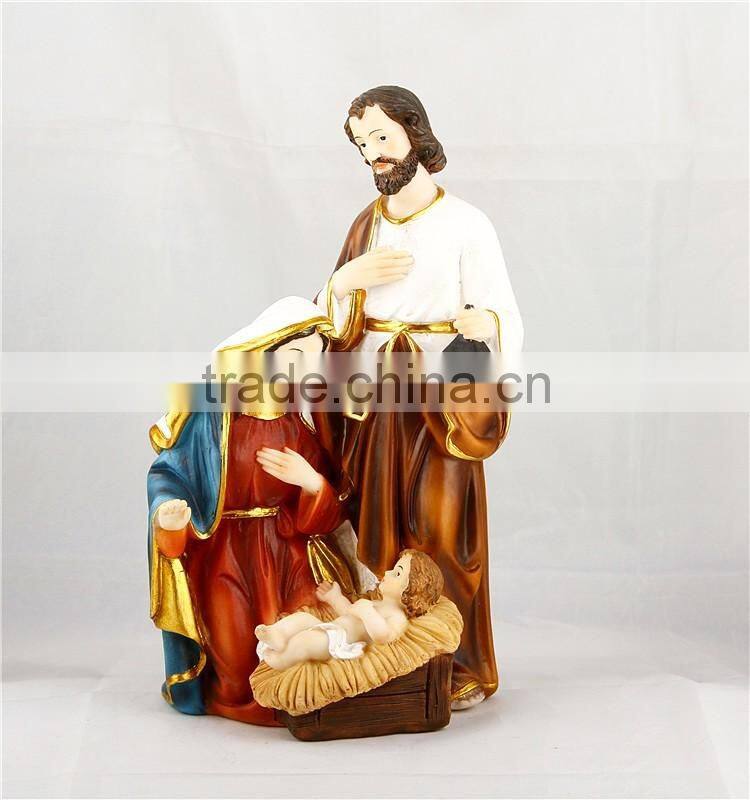 Polyresin Religious Figure Resin Holy Family