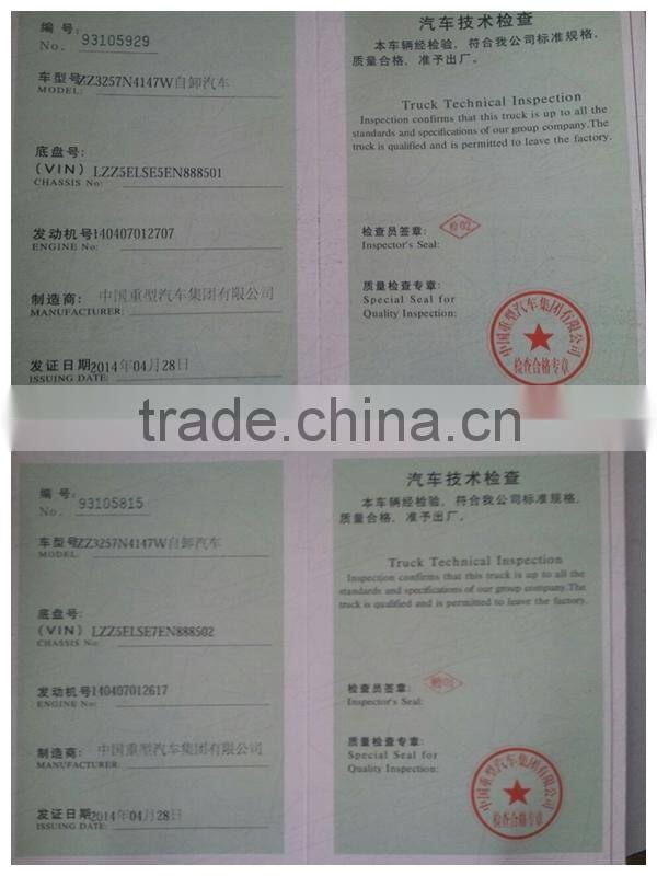 SINOTRUK HOWO 6x4 crane truck 266Hp for sale howo truck