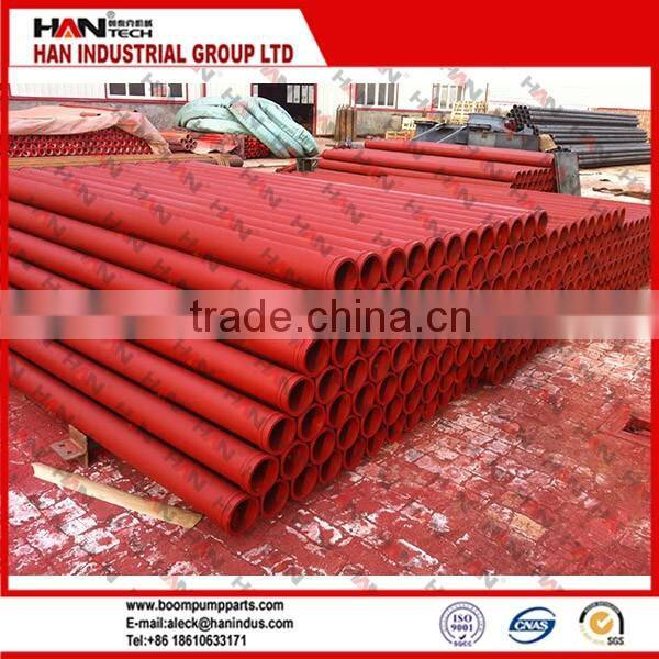 PM SCHWING delivery pipe concrete pump ST52 DN125*3M 7.0 MM Steel Pipe