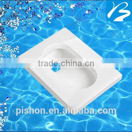 China Sanitary Ware modern art squat toilet installation