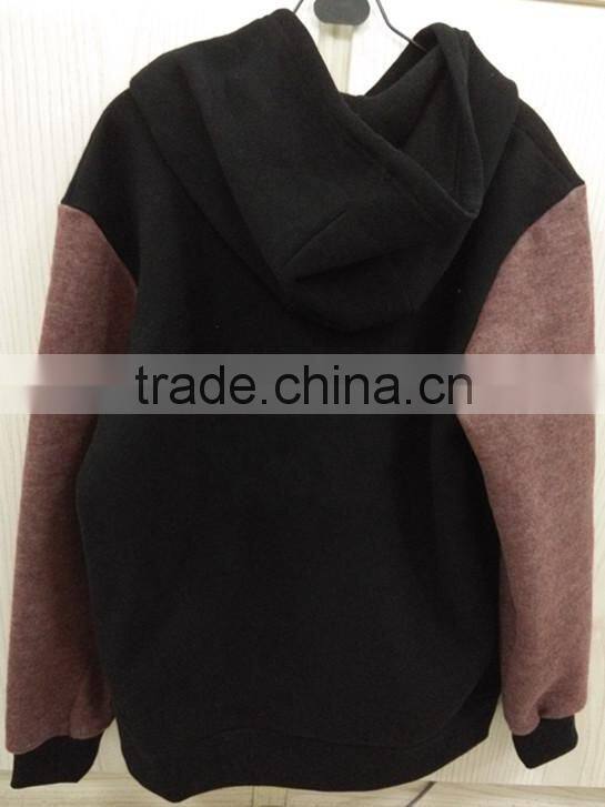 2015 fashion children boys high quality plain custom hoodies