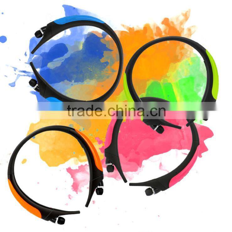 2016 New Sport Neckband Wireless Stereo Bluetooth Headset HBS850