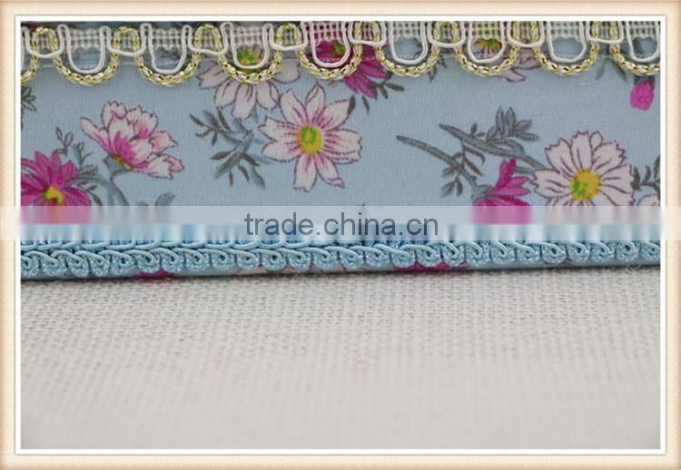 Flowers fabric design creative tissue boxes