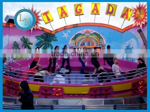 High quality China supplier amusement park fairground rides disco tagada turntable for sale