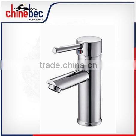 chromed zinc wash basin faucet