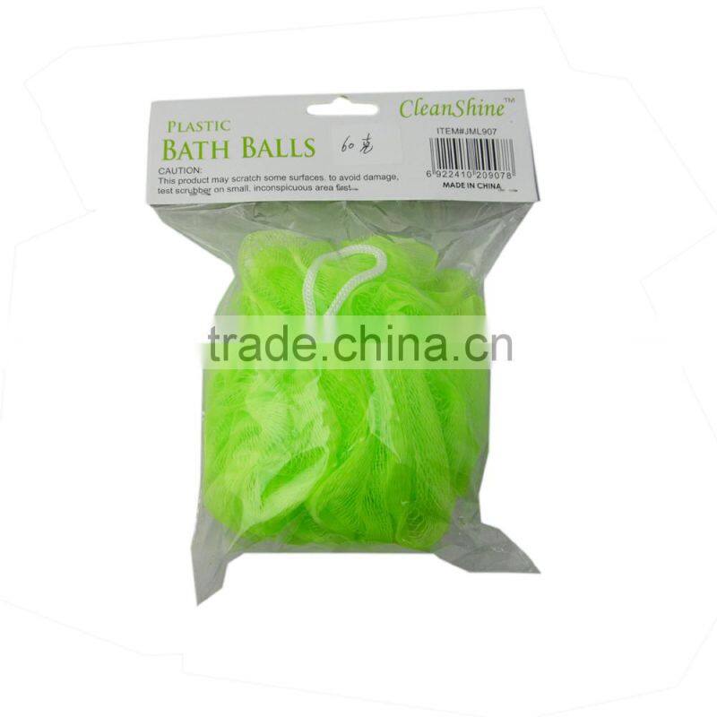 JML New arrival bath soap sponge scrub mesh bath sponge material for shower