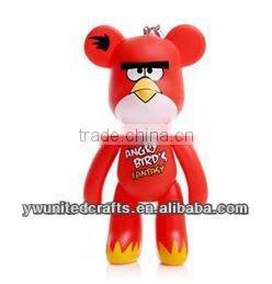 Fashion&Cute gloom bear vinyl keychain