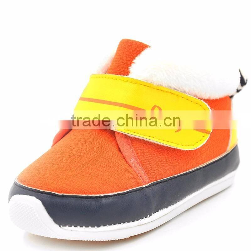 2016 XIAOLIUBAO cute anti-skidding child shoes warm comfortable soft touch baby shoes