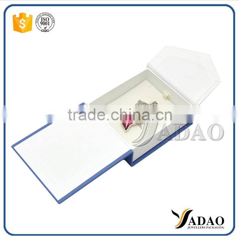 link lid cardboard custom box packaging paper box ribbon tie paper box for jewelry packaging