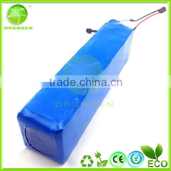 Customized CE RoHS Approved Electric Bike Battery Pack 36V 7Ah